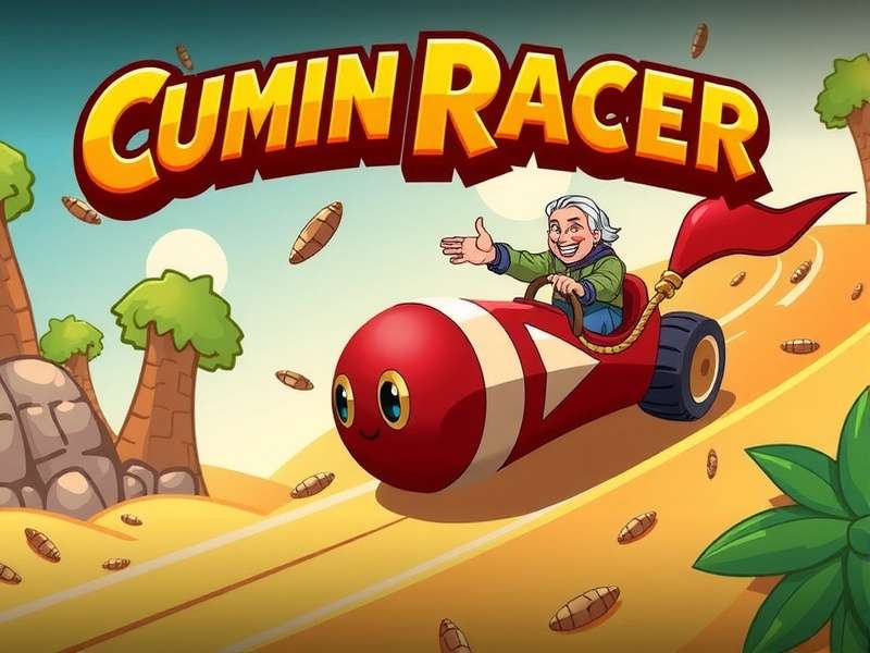Cumin Racer - Spice Up Your Racing Cumin Racer Game Banner